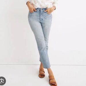 Madewell Women's Light blue curvy vintage Jean
